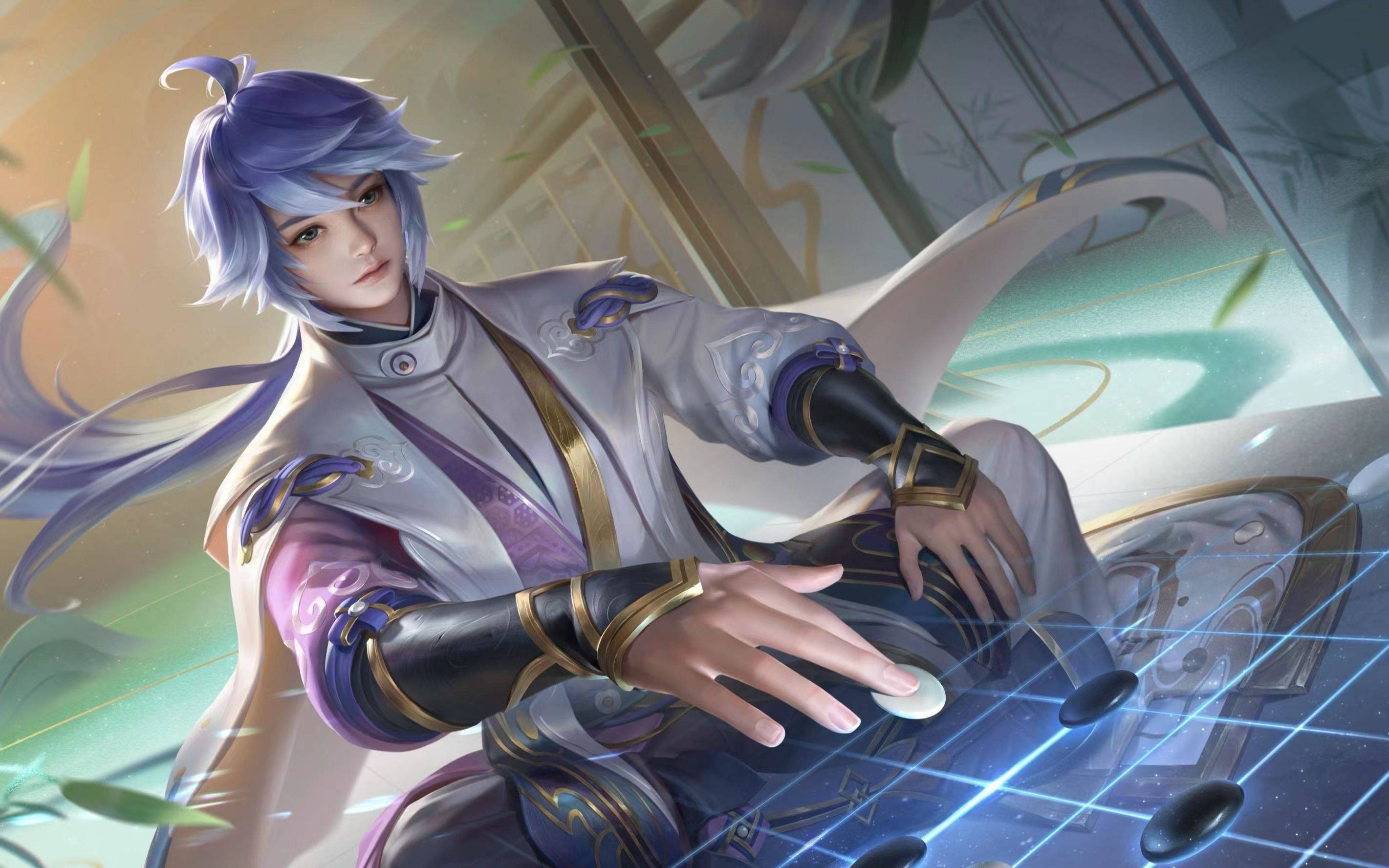 他的打法显 他的打法显